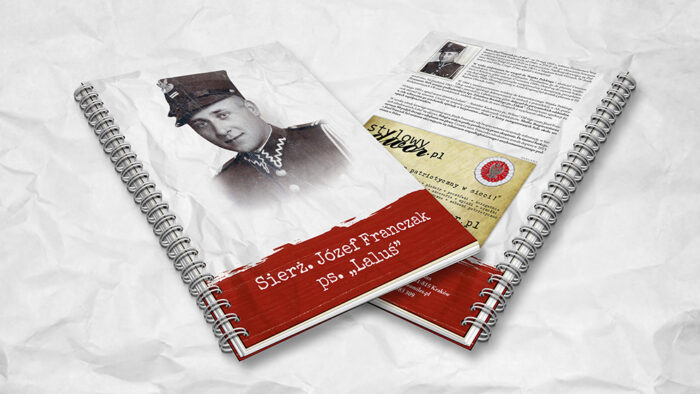 Notatnik 96-stronicowy w kratkę A4 - sierż. Laluś - obrazek 1