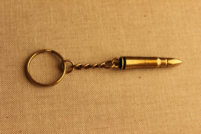 Brelok z nabojem kolor miedzi - #130+ - obrazek 1