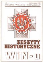 Zeszyty Historyczne WiN-u nr 6, 1995
