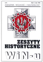 Zeszyty Historyczne WiN-u nr 8, 1996