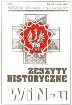 Zeszyty Historyczne WiN-u nr 12, 1999