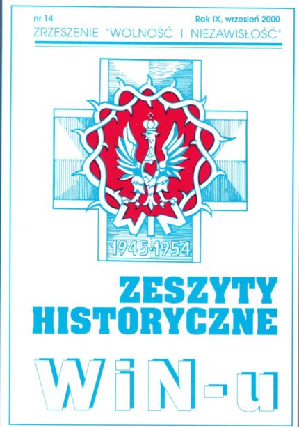Zeszyty Historyczne WiN-u nr 14, 2000
