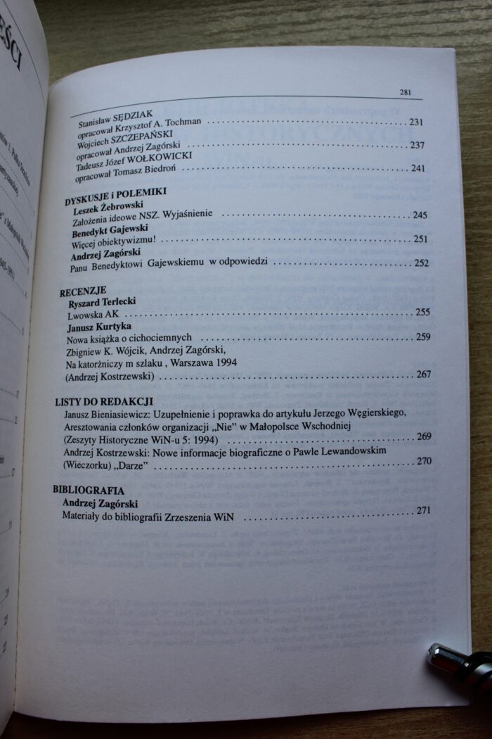 Zeszyty Historyczne WiN-u nr 6, 1995 - obrazek 3