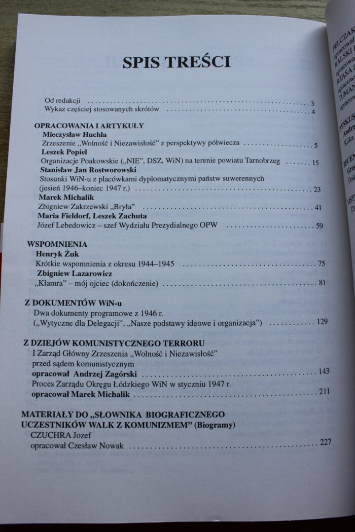 Zeszyty Historyczne WiN-u nr 7, 1995 - obrazek 2