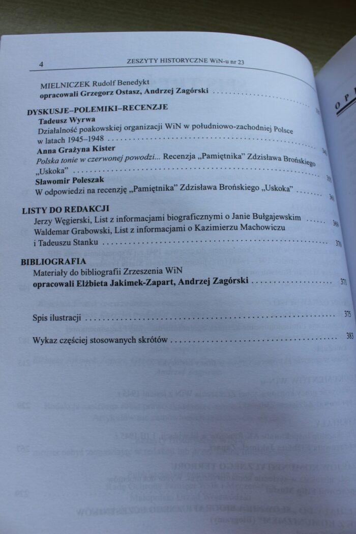Zeszyty Historyczne WiN-u, nr 23, 2005 - obrazek 3