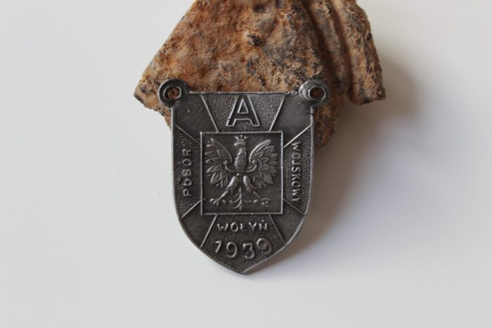 Ryngraf pamiątkowy Pobór Wołyń 1939 - #248+ - obrazek 1