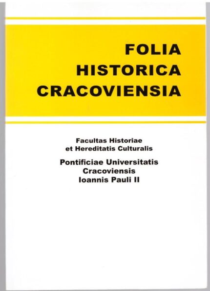 Folia Historica Cracoviensa_