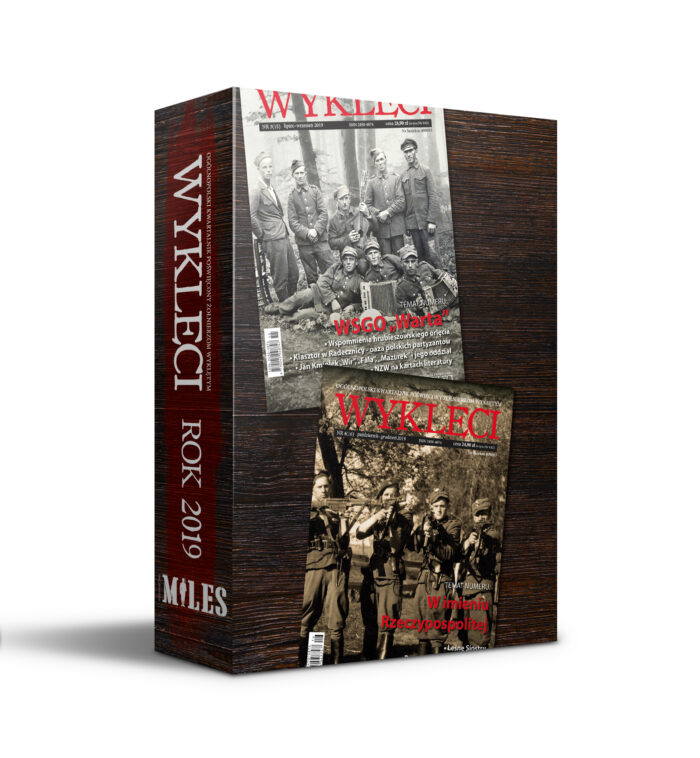 Kwartalnik „Wyklęci” nr 1(13), 2(14), 3(15), 4(16) – rocznik 2019 wraz z etui – ilość limitowana - obrazek 1