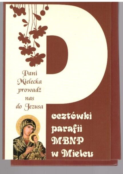Pocztówki parafii MBNP w Mielcu w etui_