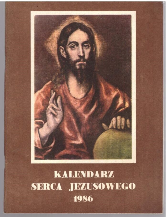 Kalendarz Serca Jezusowego 1986_ - obrazek 1