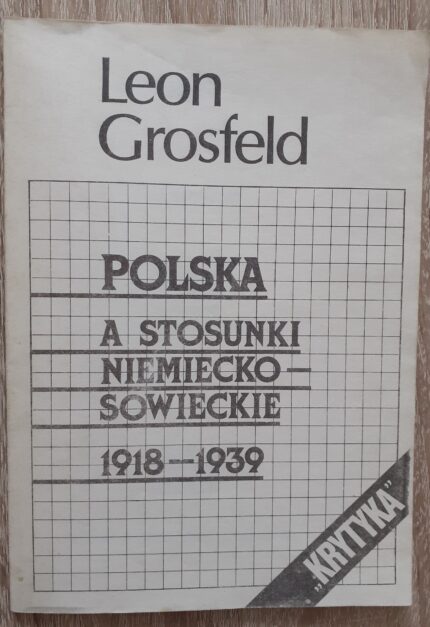 Polska a stosunki niemiecko-sowieckie 1918-1939_