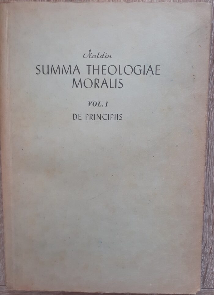 20200327_103638_Easy-Resize.com_ Summa Theologiae Moralis, vol. I, De Principiis_ - obrazek 1