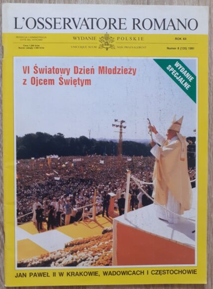 VI Światowy Dzień Młodzieży z Ojcem Świętym_