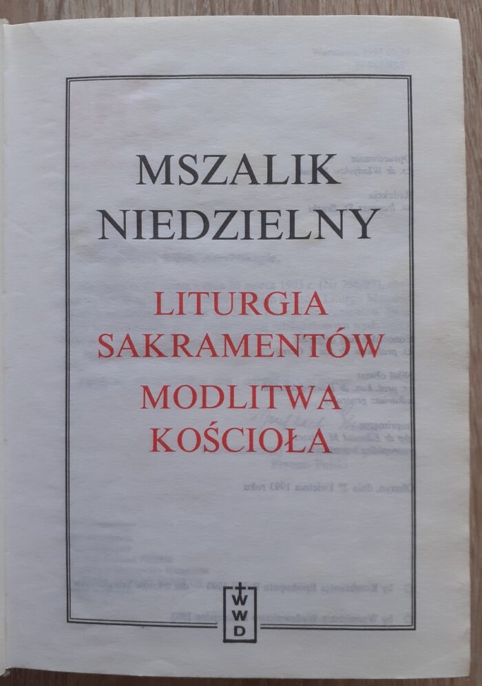 Mszalik niedzielny_ - obrazek 2