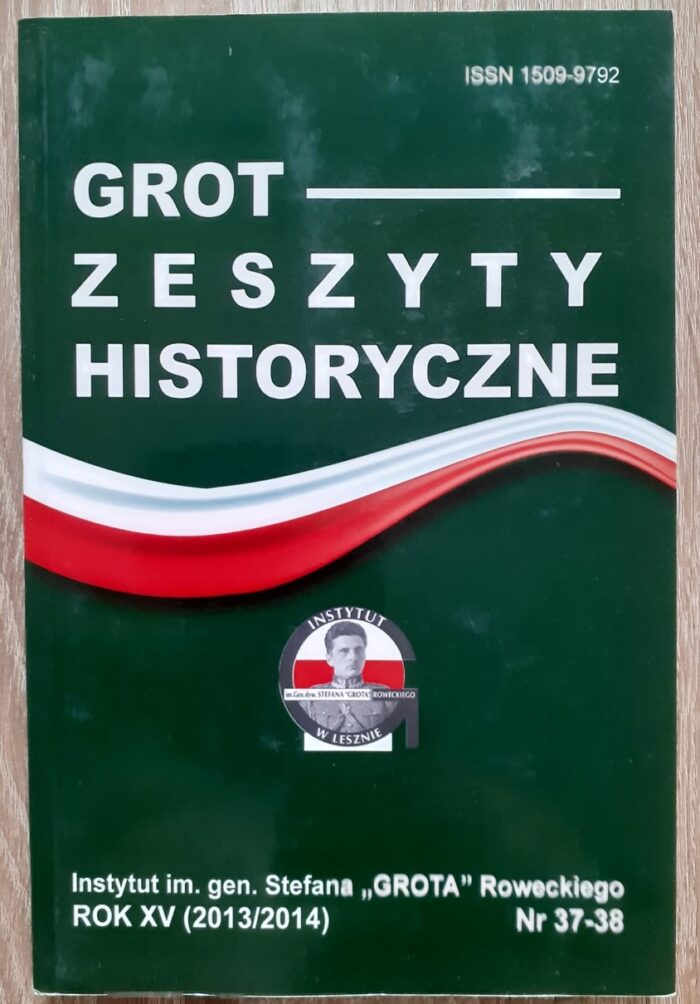 Grot. Zeszyty Historyczne, nr 37-38_ - obrazek 1