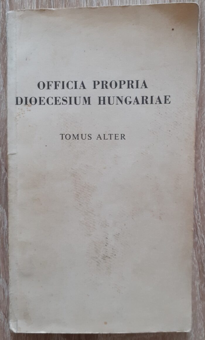 Officia propria dioecesium hungariae_ - obrazek 1