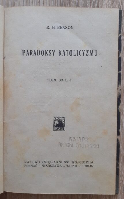 Paradoksy katolicyzmu_