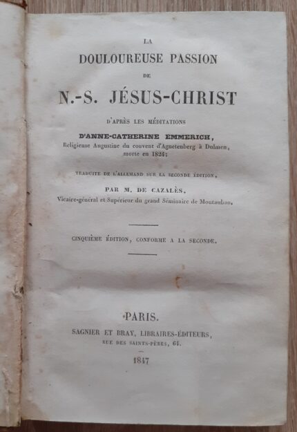 La Douloureuse Passion de N.-S. Jesus-Christ_