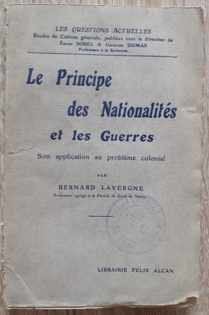 Le Principe des Nationalites et les Guerres_ - obrazek 1