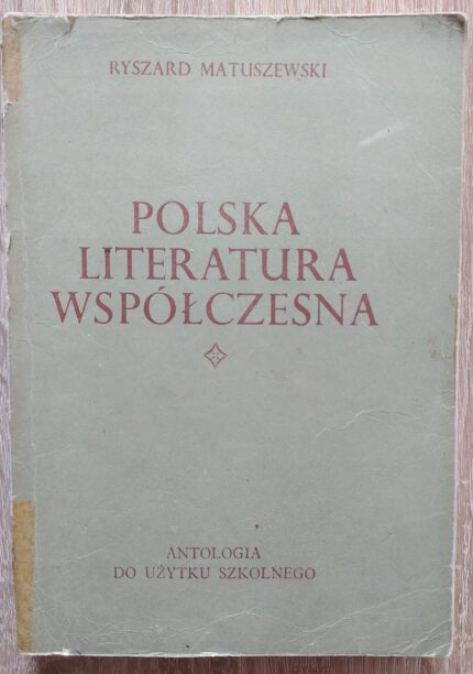 Polska literatura współczesna_