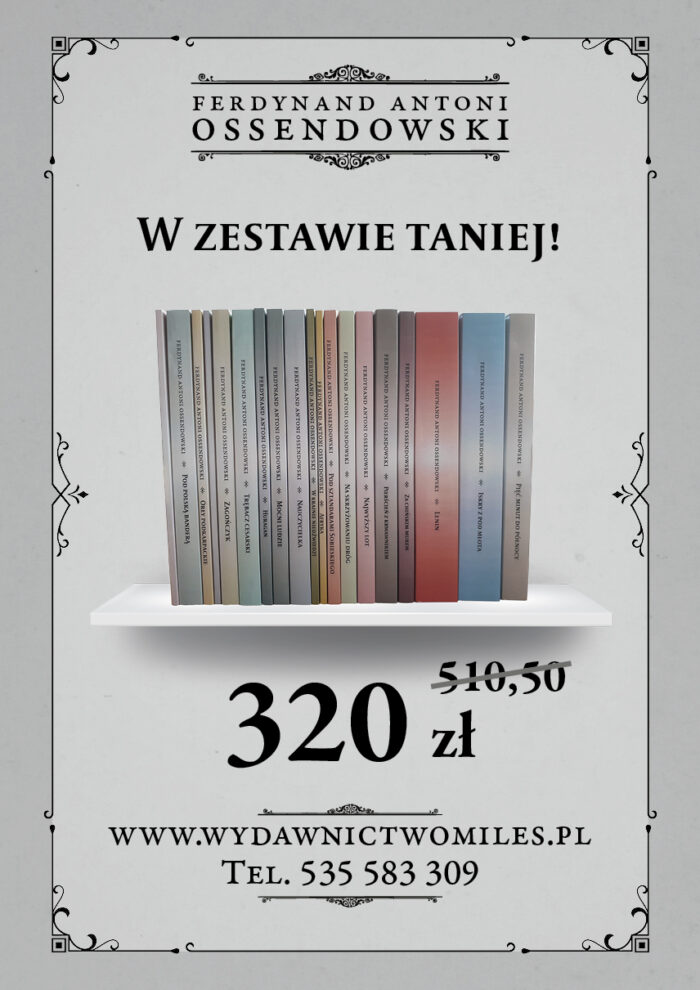 Zestaw 19 książek F. A. Ossendowskiego - obrazek 1