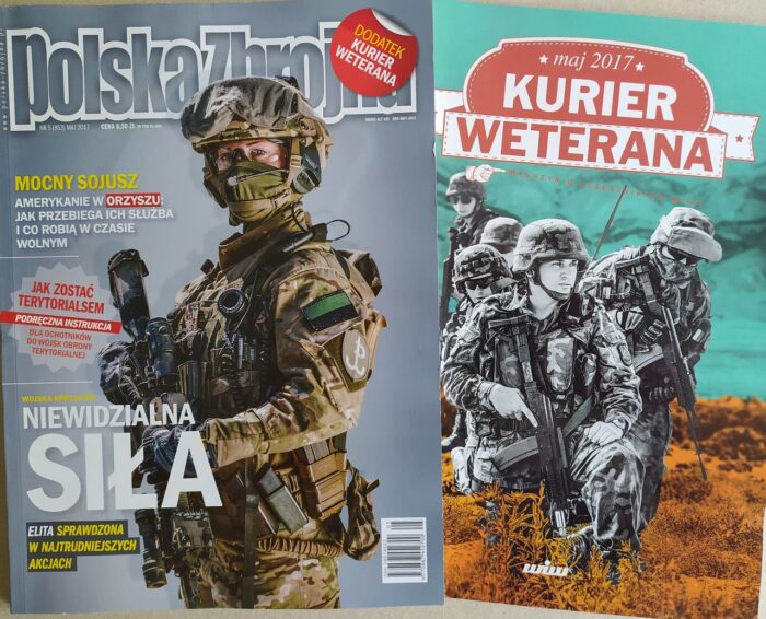 Polska Zbrojna, nr 5/2017 + Kurier Weterana - obrazek 1