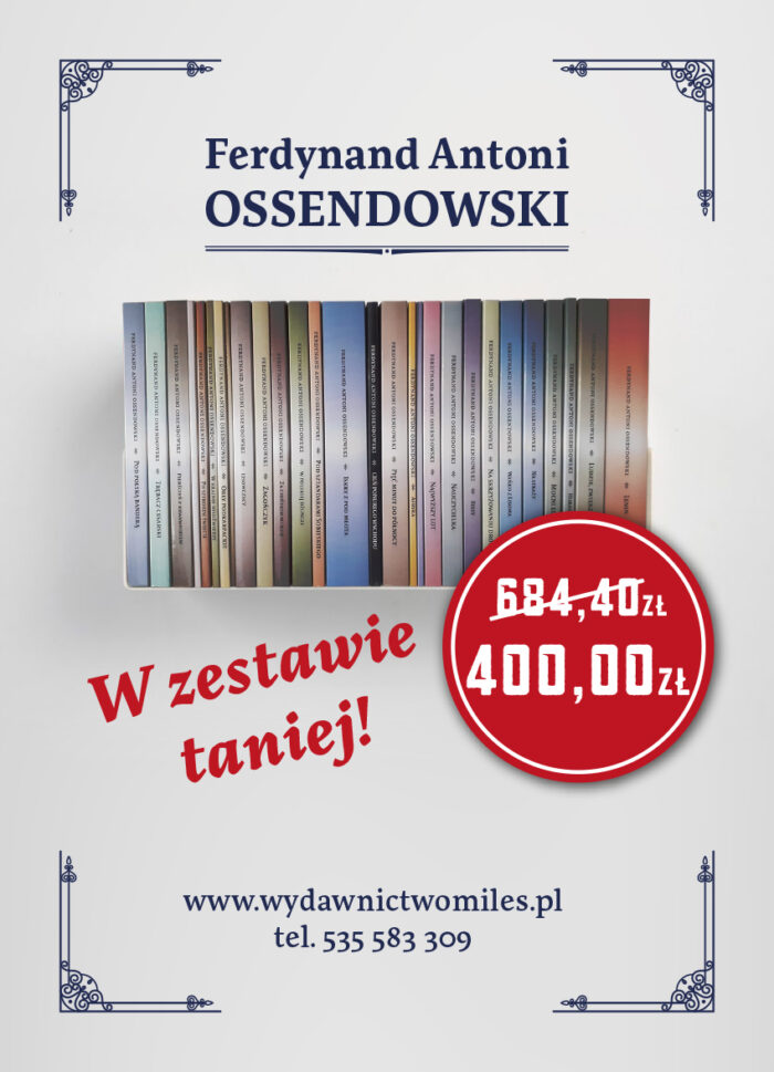 Zestaw 28 książek F. A. Ossendowskiego - obrazek 1