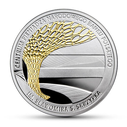 Moneta 10 zł Centrum Pieniądza Narodowego Banku Polskiego im. Sławomira S. Skrzypka