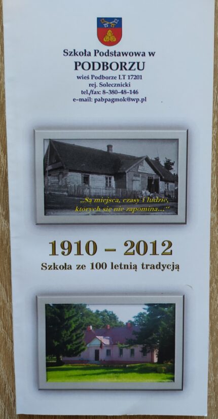 Szkoła Podstawowa w Podborzu 1910-2012