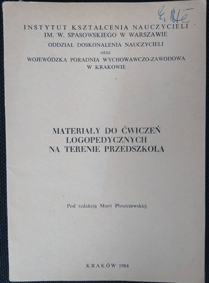 Materiały do ćwiczeń logopedycznych na terenie przedszkola - obrazek 1