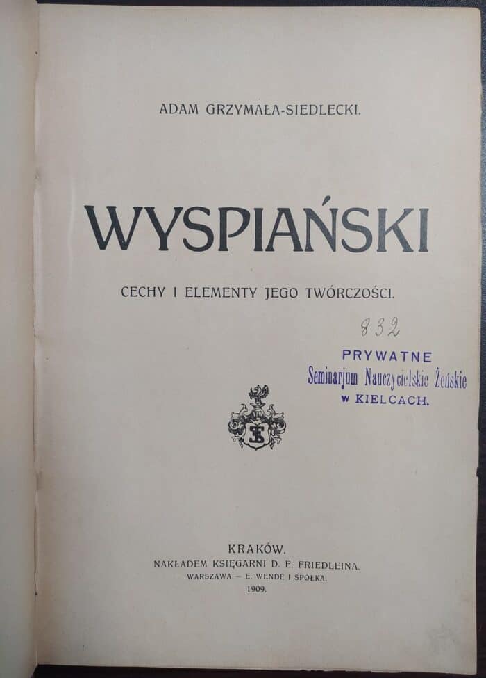 Wyspiański. Cechy i elementy jego twórczości - obrazek 1