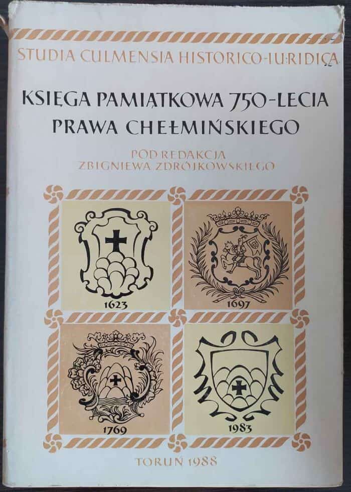 Księga pamiątkowa 750-lecia prawa chełmińskiego, t. II - obrazek 1