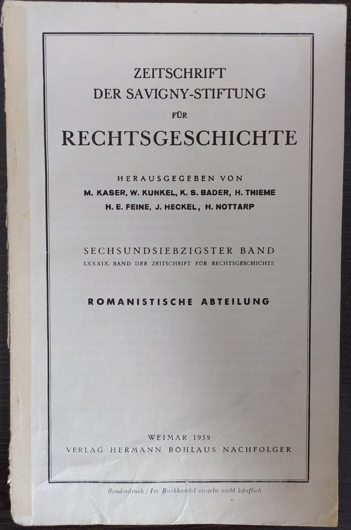 Zeitschrift der Savigny-Stiftung fur Rechrsgeschichte - Randbemerkungen zur Abhandlung Emil Seckels uber Vincentius Kadlubek - obrazek 1