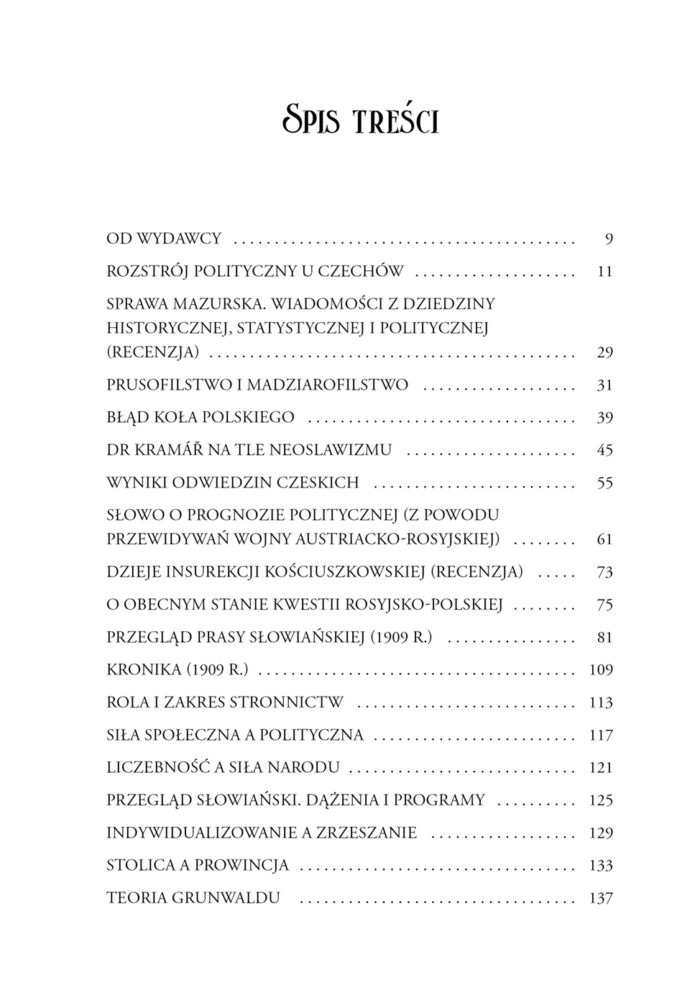 Feliks Koneczny – Dzieła zebrane, t. VII - obrazek 2
