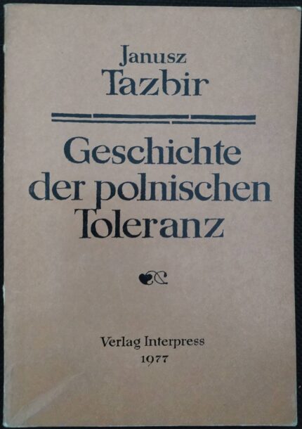 Geschichte der polnischen Toleranz