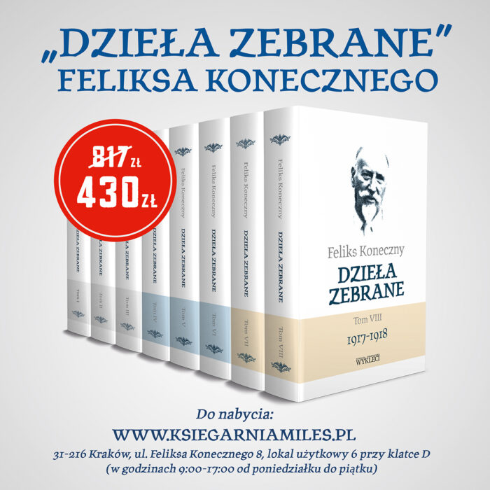 Feliks Koneczny – Dzieła zebrane, t. I-VIII - obrazek 1