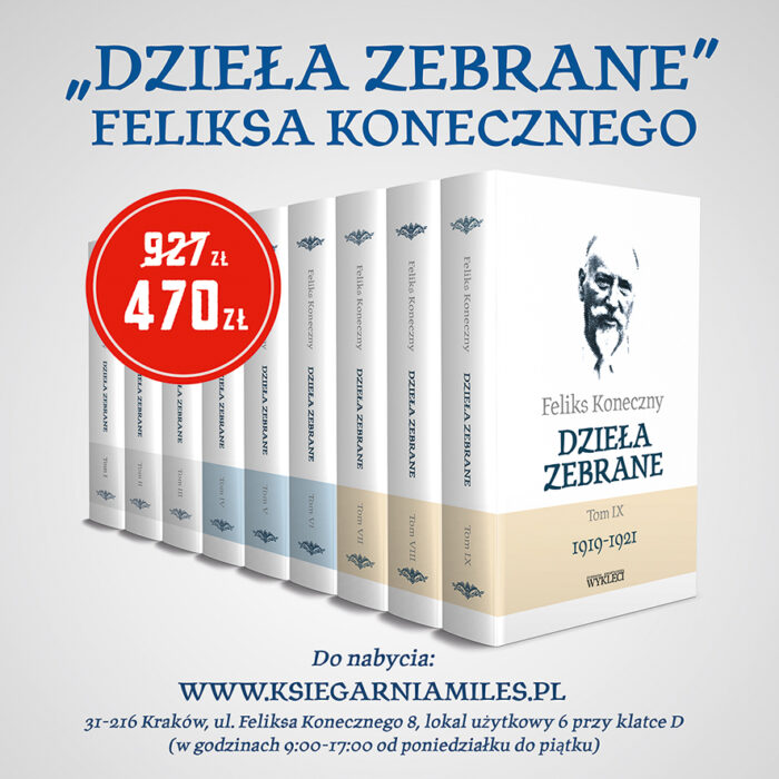 Feliks Koneczny – Dzieła zebrane, t. I-IX - obrazek 1