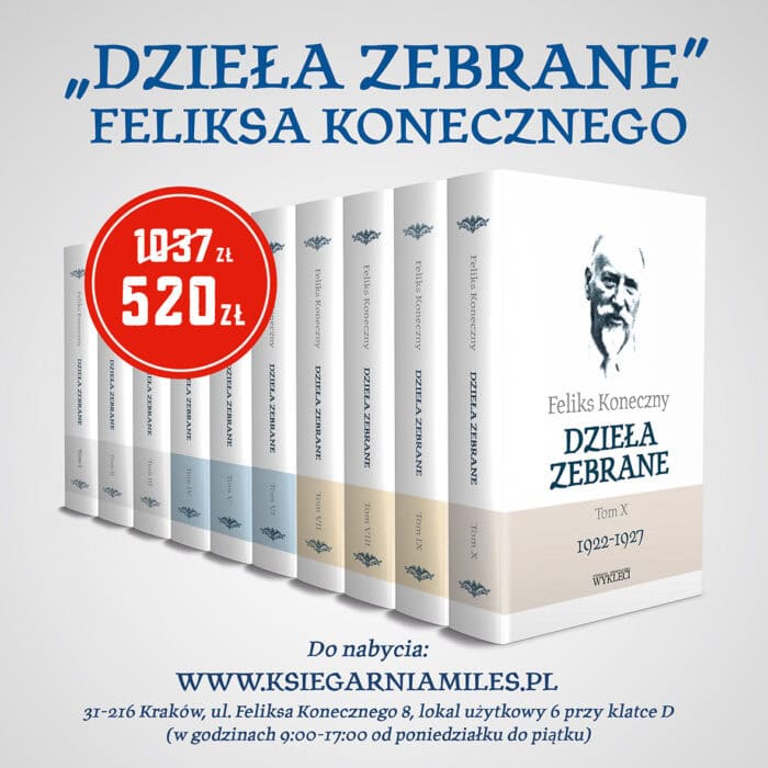 Feliks Koneczny – Dzieła zebrane, t. I-X - obrazek 1