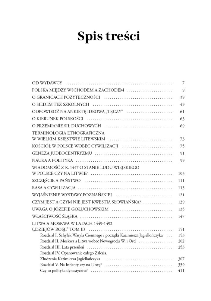 Feliks Koneczny – Dzieła zebrane, t. XI - obrazek 2