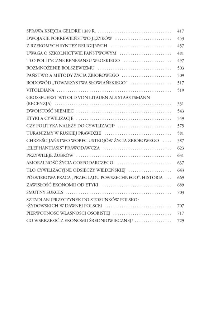 Feliks Koneczny – Dzieła zebrane, t. XI - obrazek 3