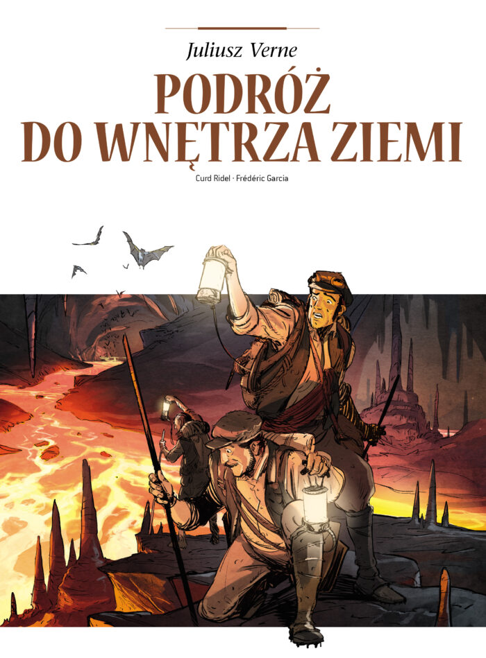 Adaptacje literatury. Podróż do wnętrza ziemi - komiks - obrazek 1