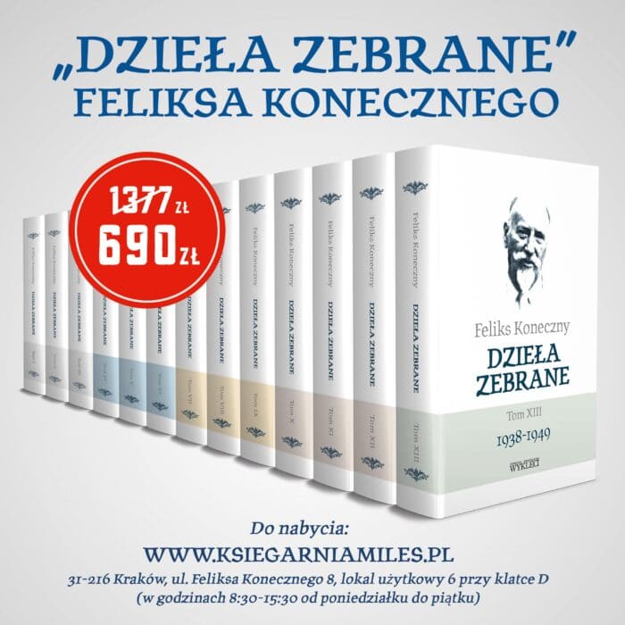 Feliks Koneczny – Dzieła zebrane, t. I-XIII - obrazek 1