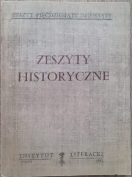 Zeszyty Historyczne, nr 59