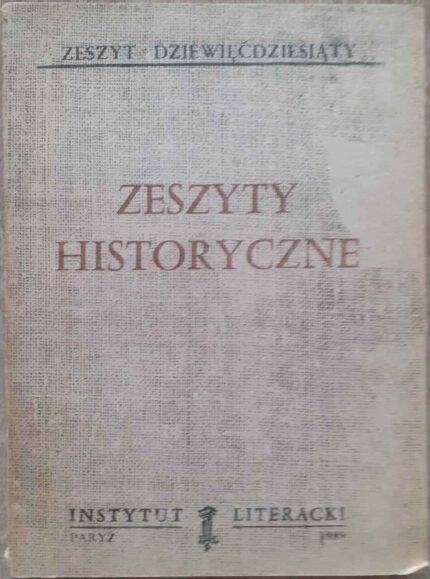 Zeszyty Historyczne, nr 90