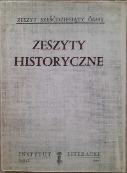 Zeszyty Historyczne, nr 68