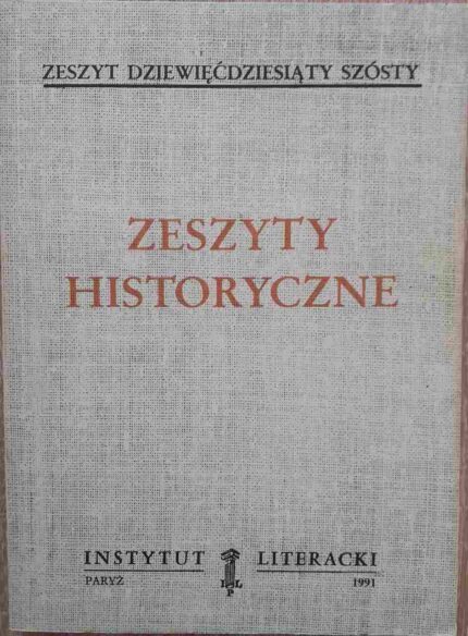 Zeszyty Historyczne, nr 96
