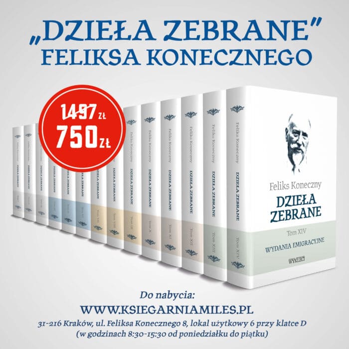 Feliks Koneczny – Dzieła zebrane, t. I-XIV - obrazek 1