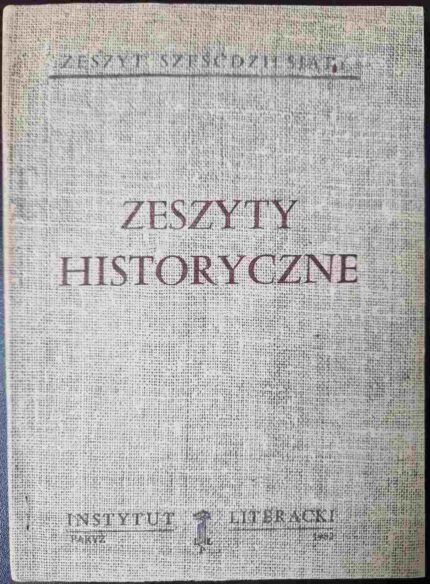 Zeszyty Historyczne, nr 60