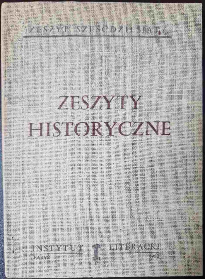 Zeszyty Historyczne, nr 60 - obrazek 1