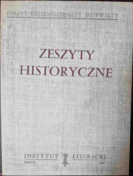 Zeszyty Historyczne, nr 79